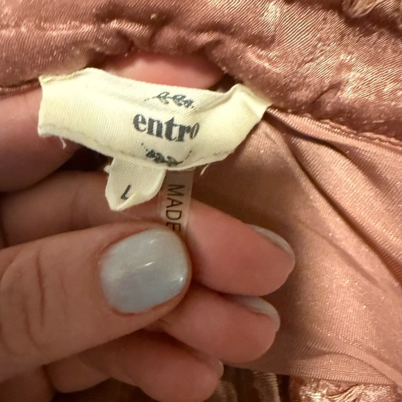 Entro Pink Boho Long Sleeve Blouse - Picture 8 of 10